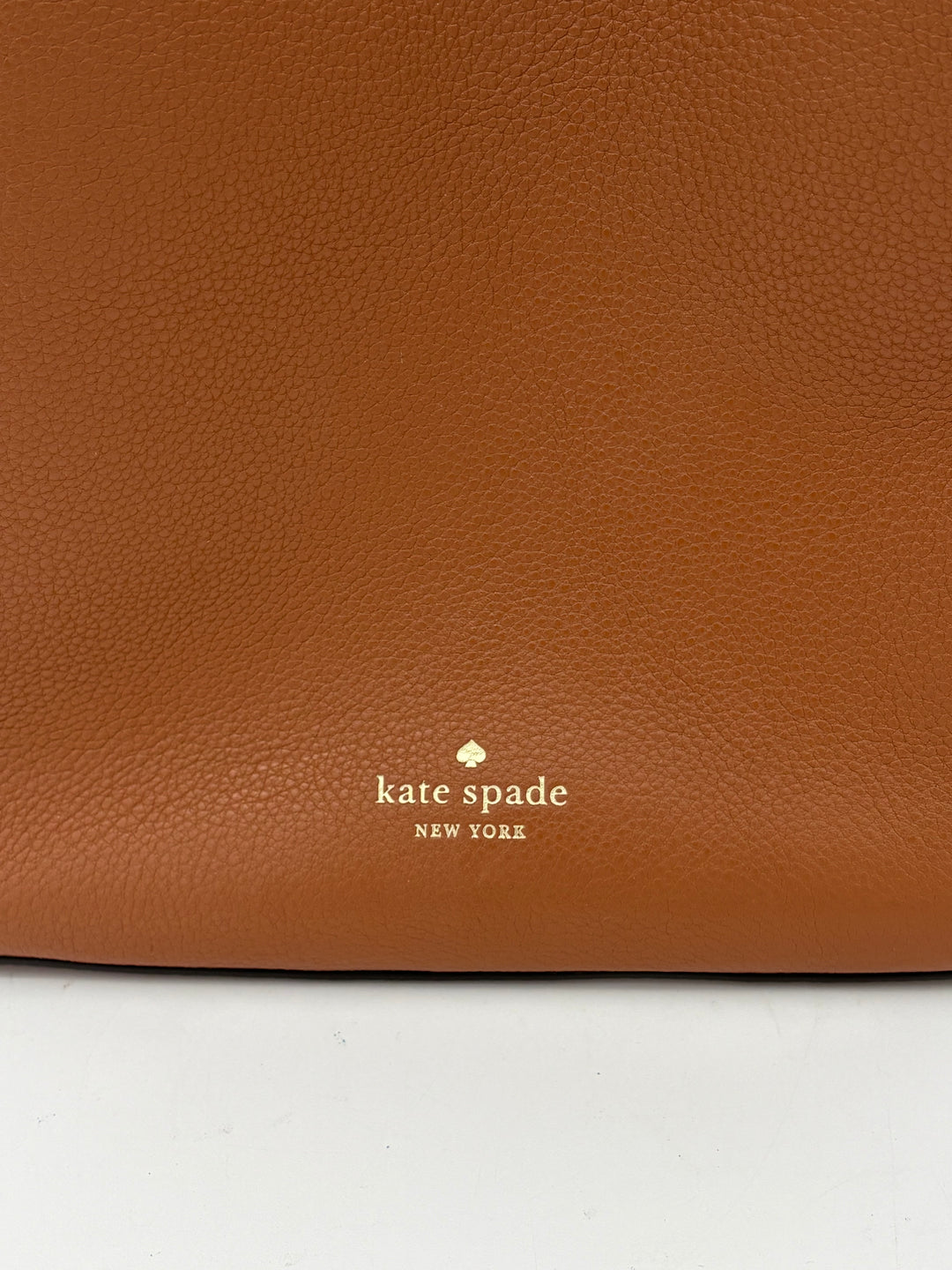 Women’s Kate Spade Coffee Brown Leather Shoulder Purse