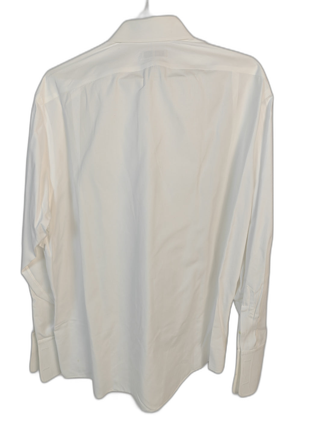 Bachrach Torino White Tuxedo Dress Shirt 18-36 French Cuff Pleated Front 100% Cotton