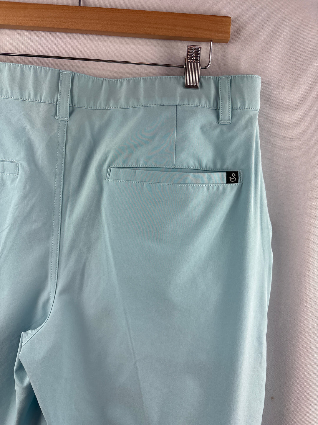 Men’s Swannies Size 36 Sky Blue Golf Shorts