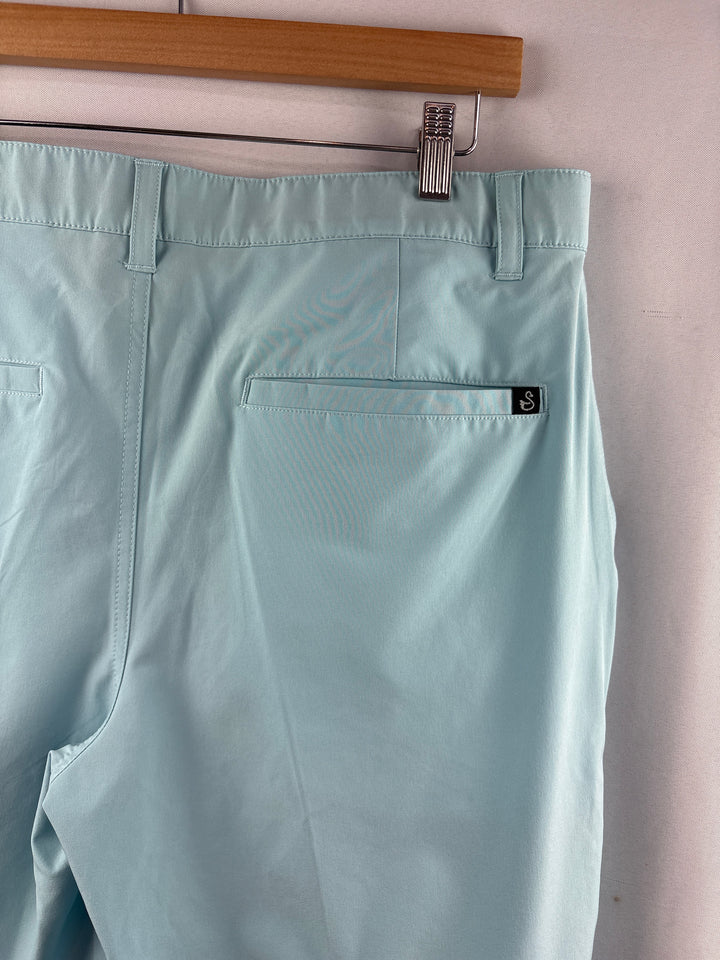 Men’s Swannies Size 36 Sky Blue Golf Shorts