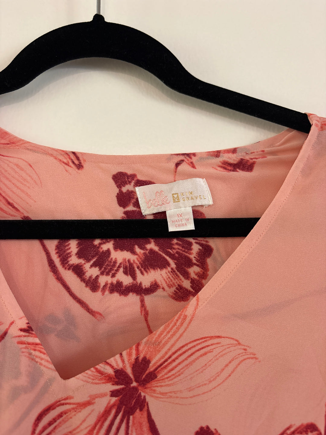 Belle Kim Gravel Blouse