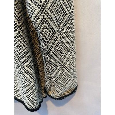 JM Collection Knit Blazer Size XL white and black