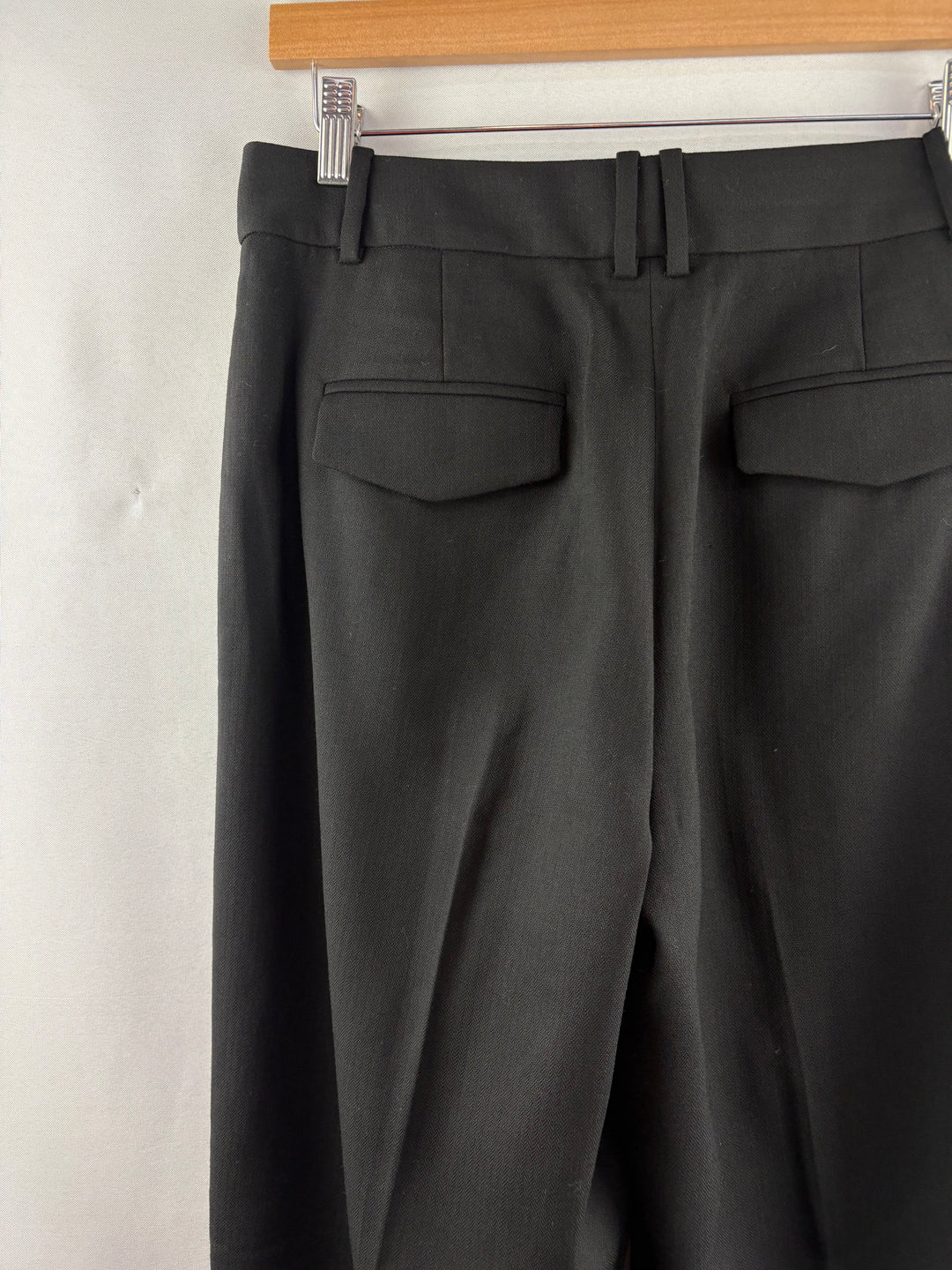 Women’s J.Crew Size Tall 6 Black Pleated Dress Pants