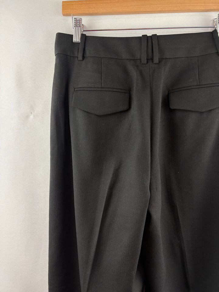 Women’s J.Crew Size Tall 6 Black Pleated Dress Pants