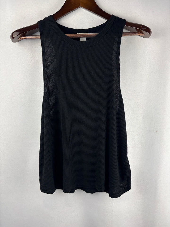 Women’s EberJey XS Black Ribbed Tank Top