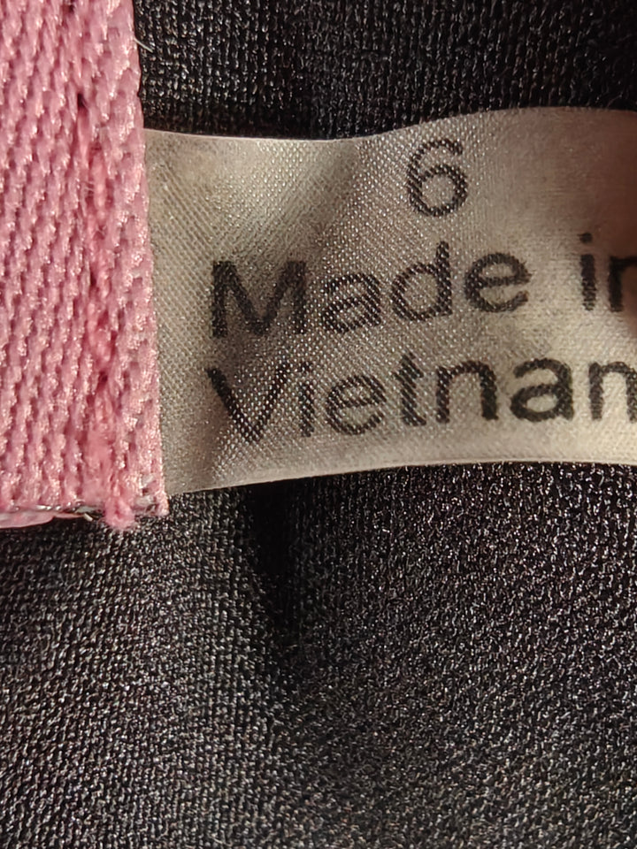 Women Eliza J New York Sheath Dress Black Size 6