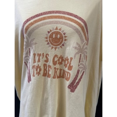 Show Me Your Mumu Womens Graphic Tee "Its Cool To Be Kind"