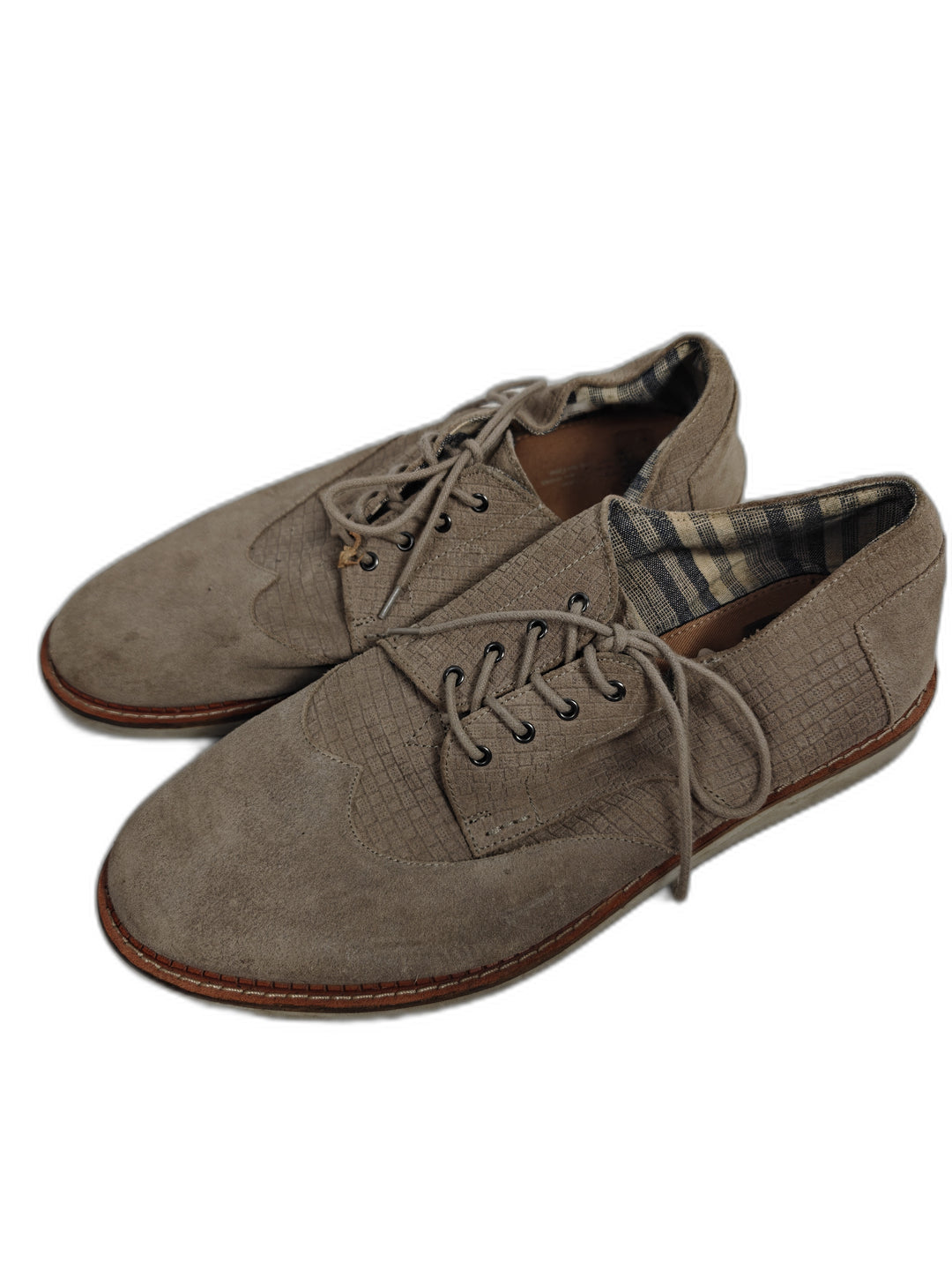 Men TOMS Oxford Shoes Taupe Size 12