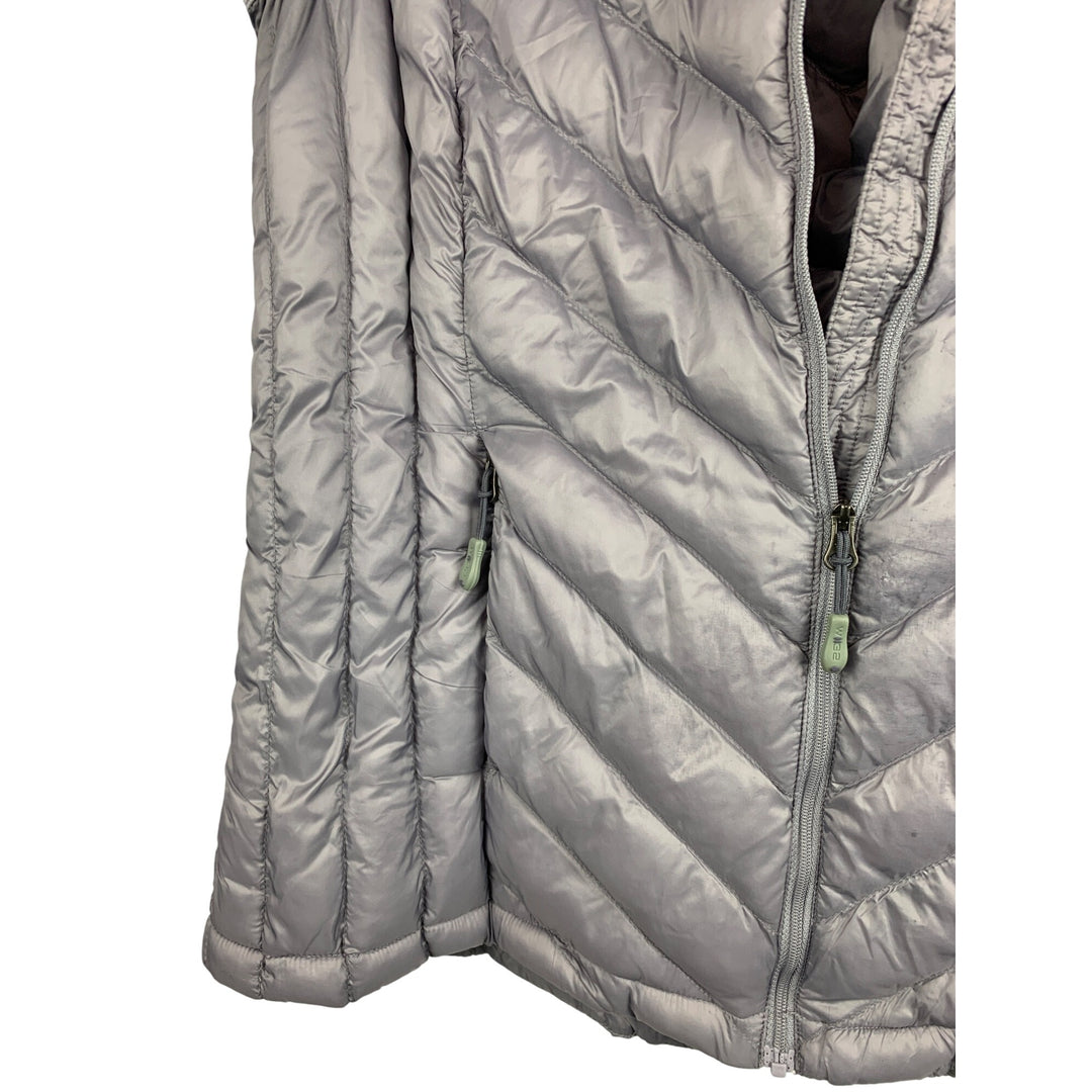 32 Degrees Heat Vintage Gray Quilted Insulated Vest M Polyester & Nylon Womens