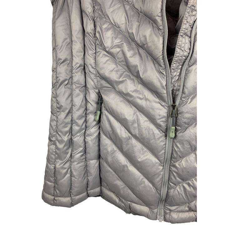32 Degrees Heat Vintage Gray Quilted Insulated Vest M Polyester & Nylon Womens