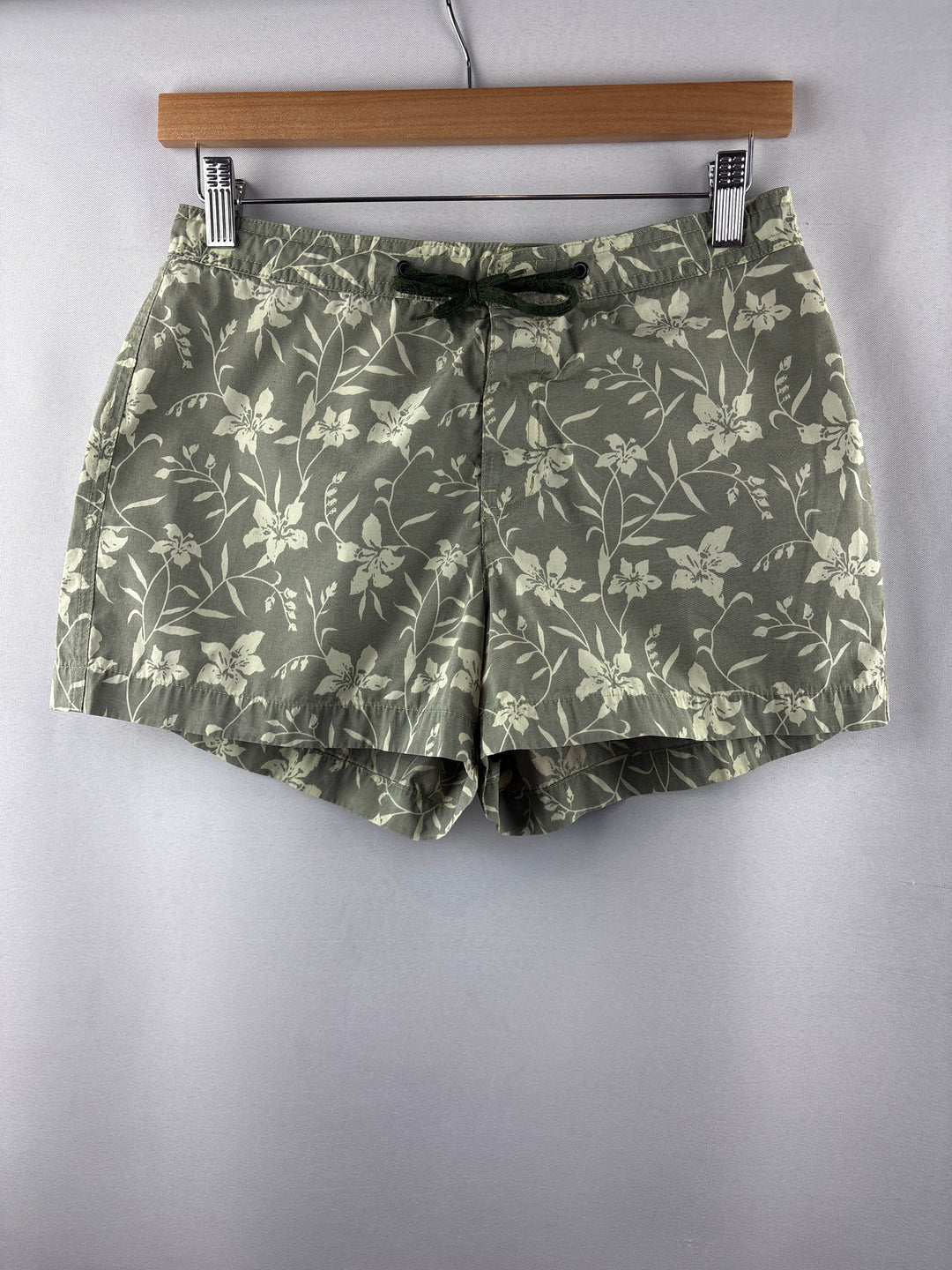 Women’s GAP Small Green Floral Swim Mini Shorts
