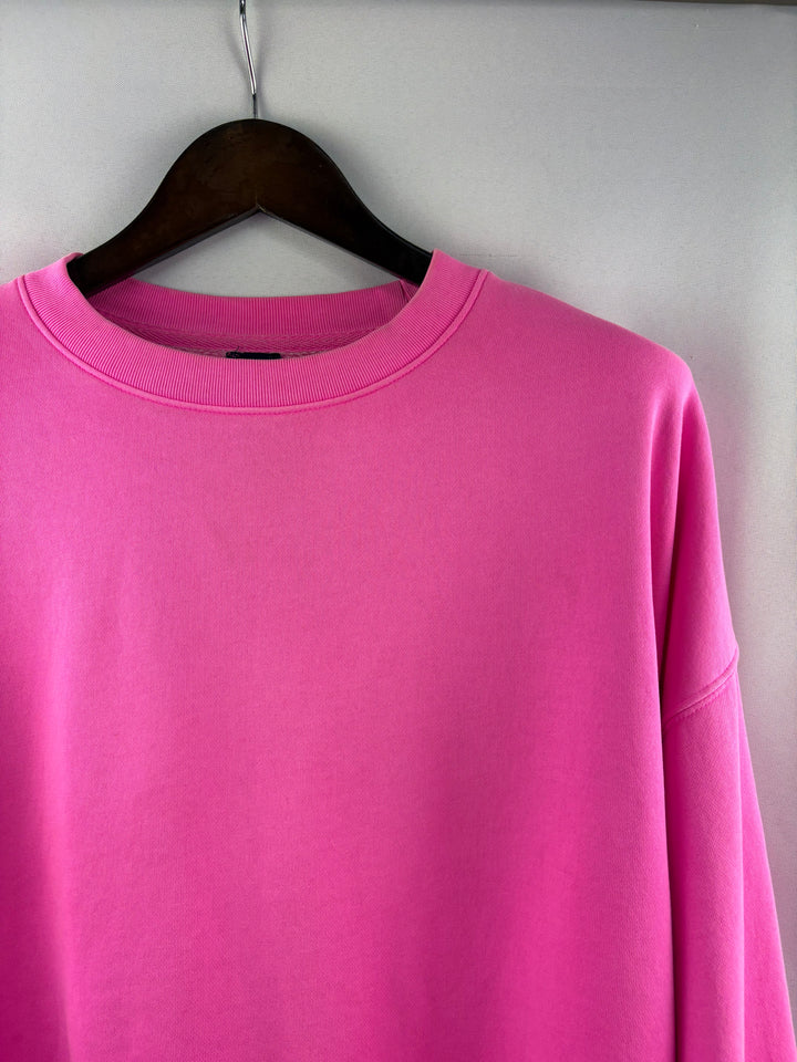 Women’s GAP Medium Neon Pink Crewneck Sweater