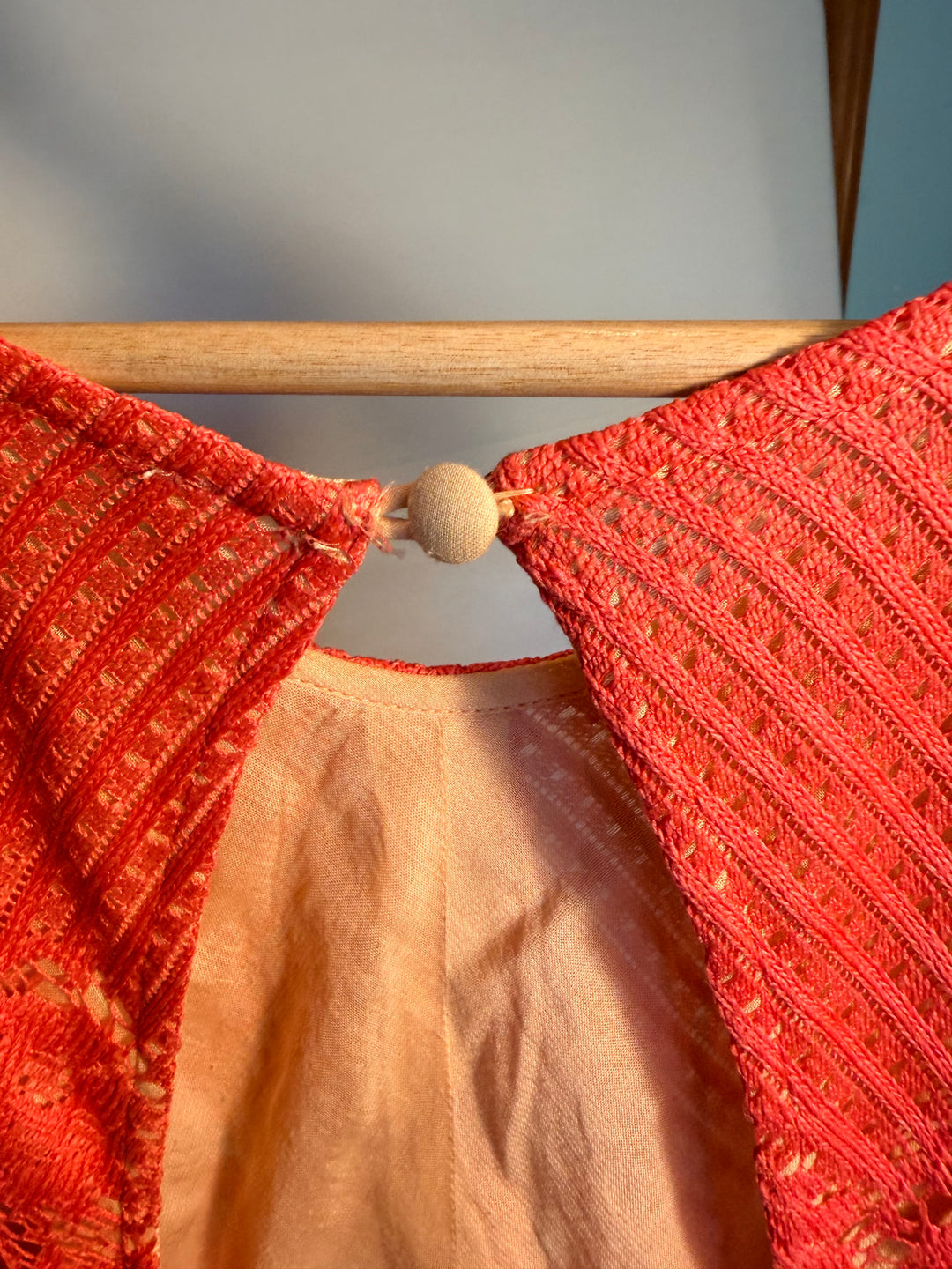 Free People Coral Pink Dress Size 6