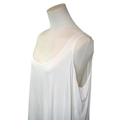 Women's Wynee Layer White Tank Top - Size XL
