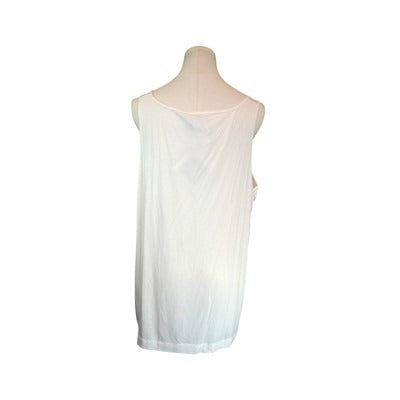 Women's Wynee Layer White Tank Top - Size XL