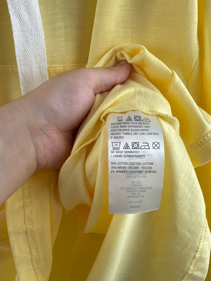 Women’s Belle Lim Gravel XL Butter Yellow Hoodie