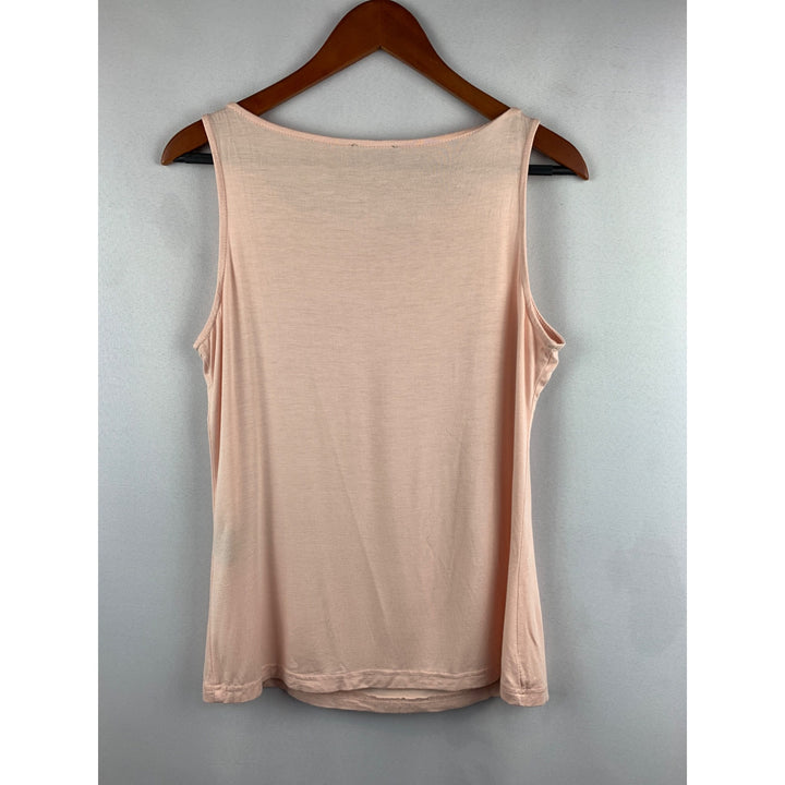G By Giuliana Sleeveless Tank Top With Embellished Neckline S