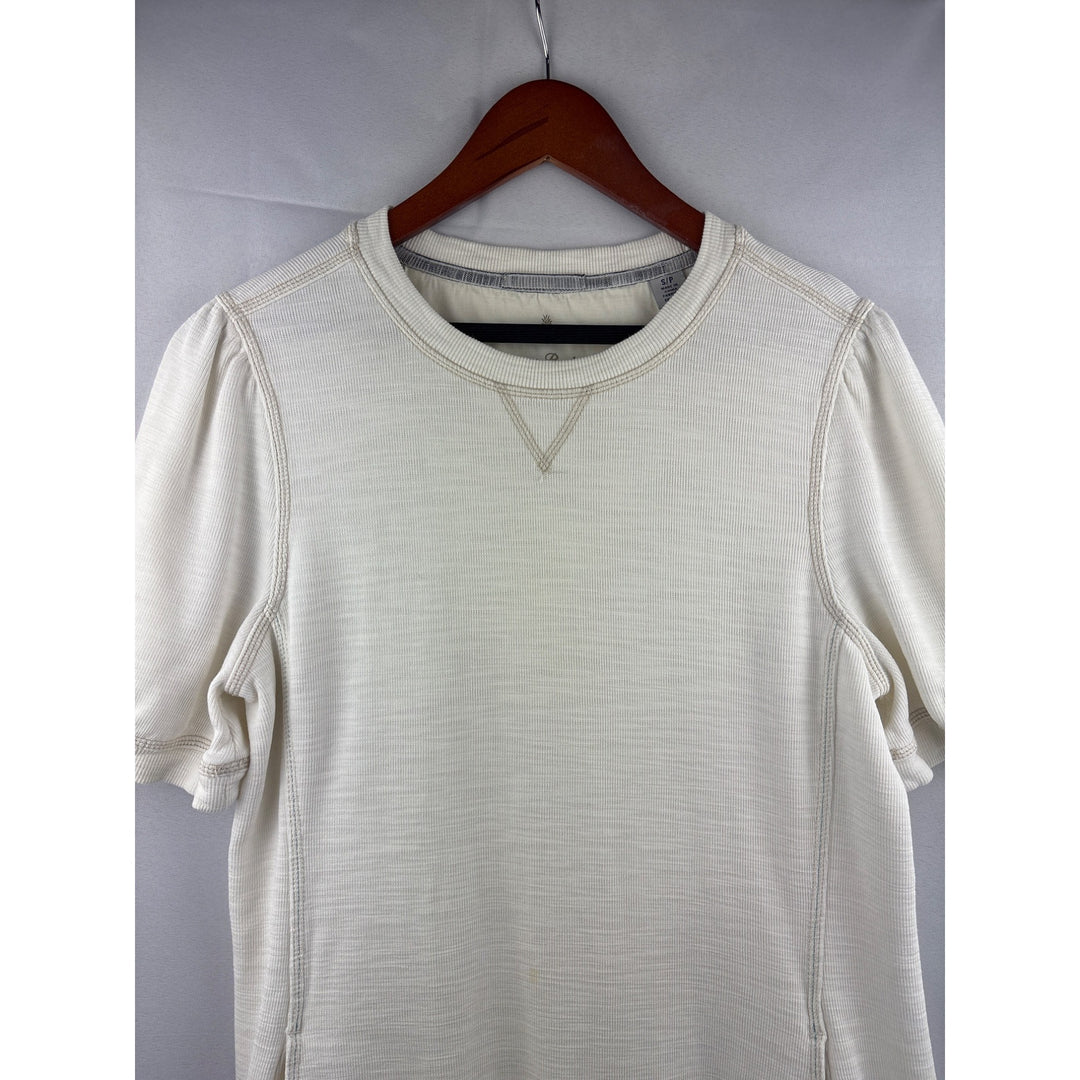 Tommy Bahama Womens Ivory Knit Mini Dress Size S