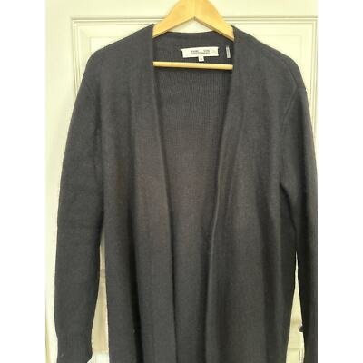 Diane Von Furstenberg XS Open Cardigan Sweater wool blend