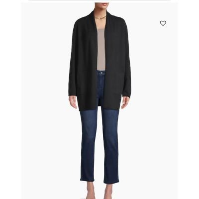 Diane Von Furstenberg XS Open Cardigan Sweater wool blend