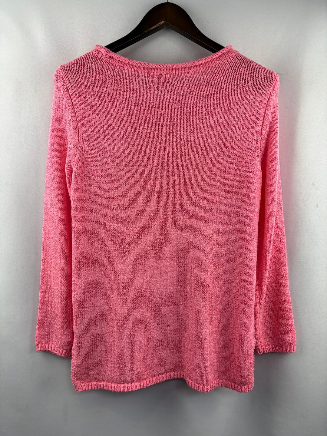 Women’s Style&Co Small Neon Pink Knit Sweater