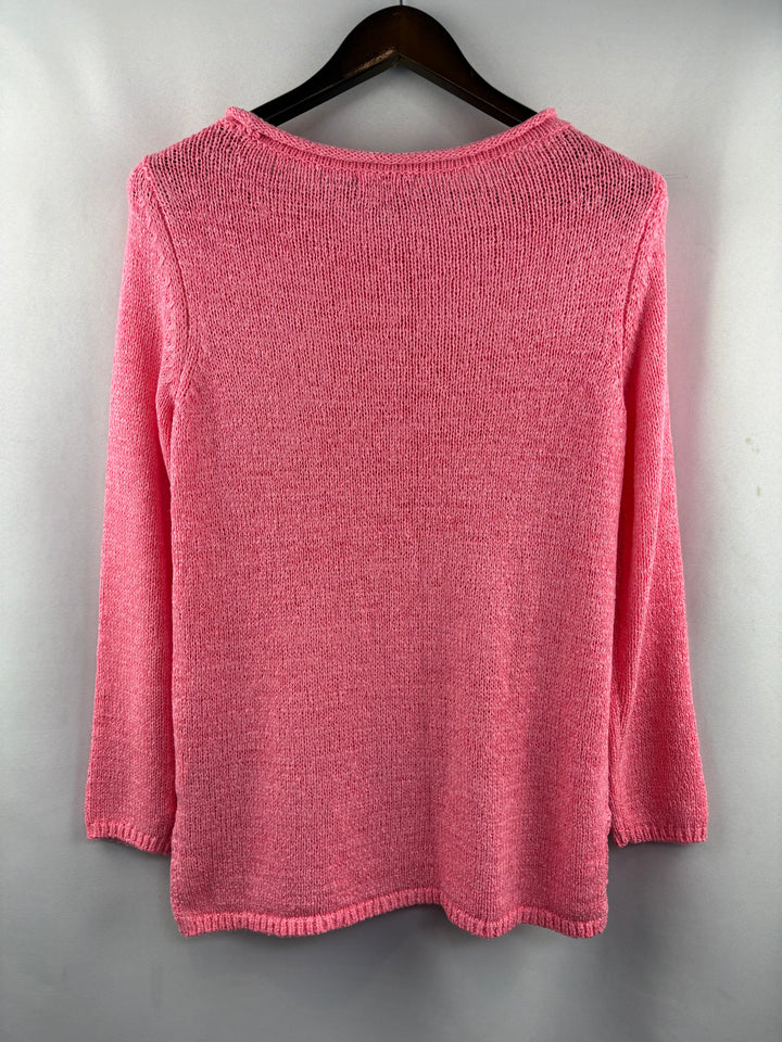 Women’s Style&Co Small Neon Pink Knit Sweater