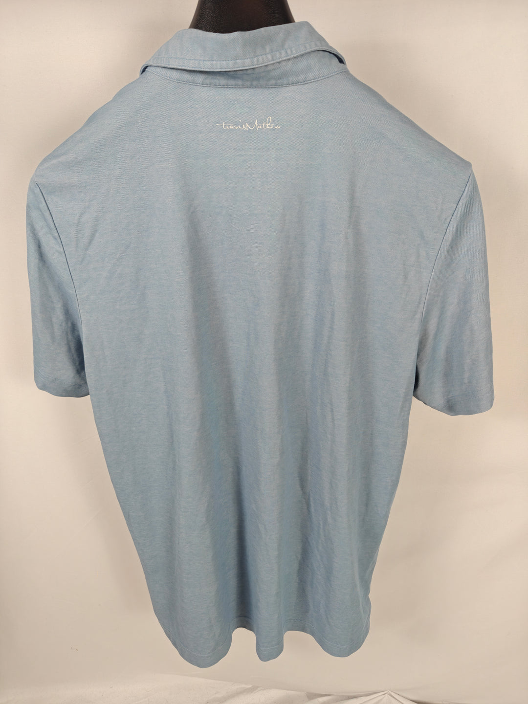 Mens TravisMathew Polo Blue XL