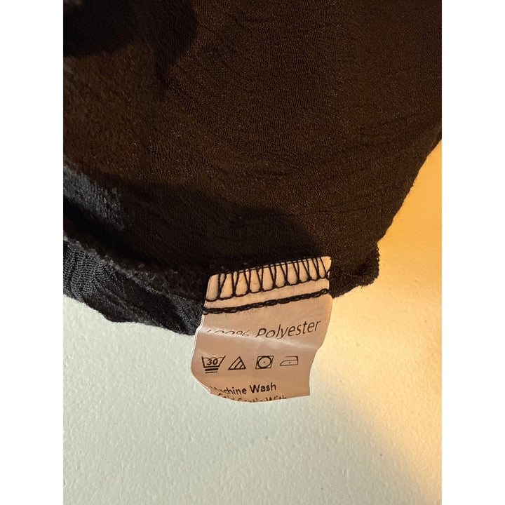 AIMAGE Black Lightweight Summer Dress Sz XXL