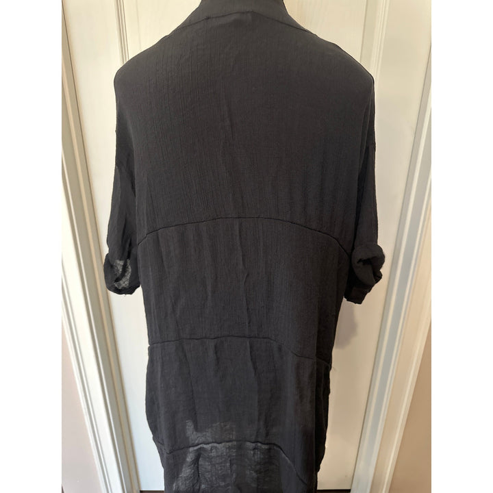 AIMAGE Black Lightweight Summer Dress Sz XXL
