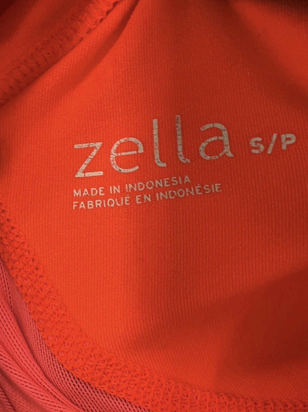 Zella Coral Ruched Zip-Up Athleisure Sporty Active Wear Long Sleeve Jacket Size S/P