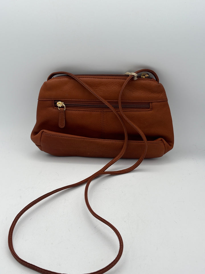 Women’s Stone Mountain Soft Leather Brown Crossbody Purse