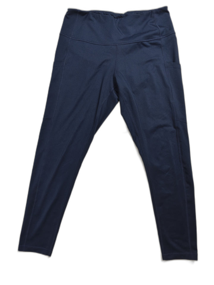 Womens Zella Active Leggings Navy Blue Size Large