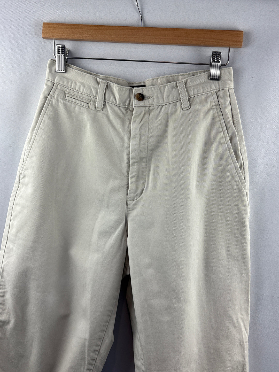 Women’s Dockers Size 8 Khaki High Waisted Straight Leg Pants