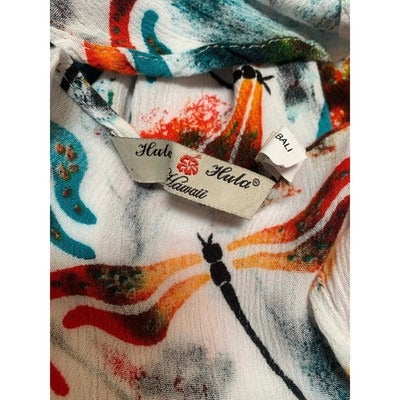 Women's Hula Hula Hawaii Floral Dress - Size M