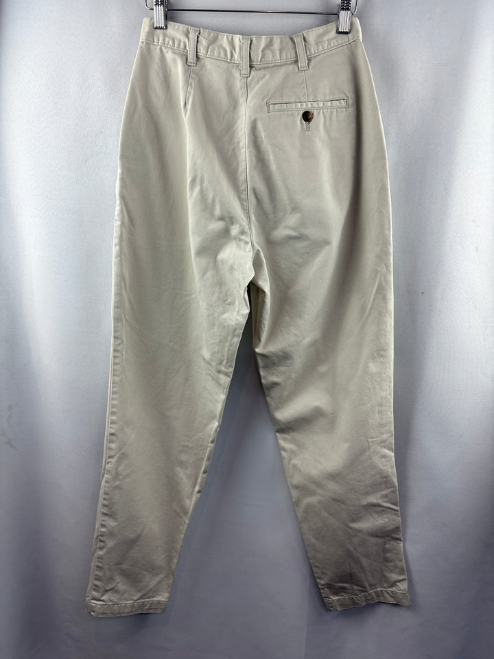 Women’s Dockers Size 8 Khaki High Waisted Straight Leg Pants