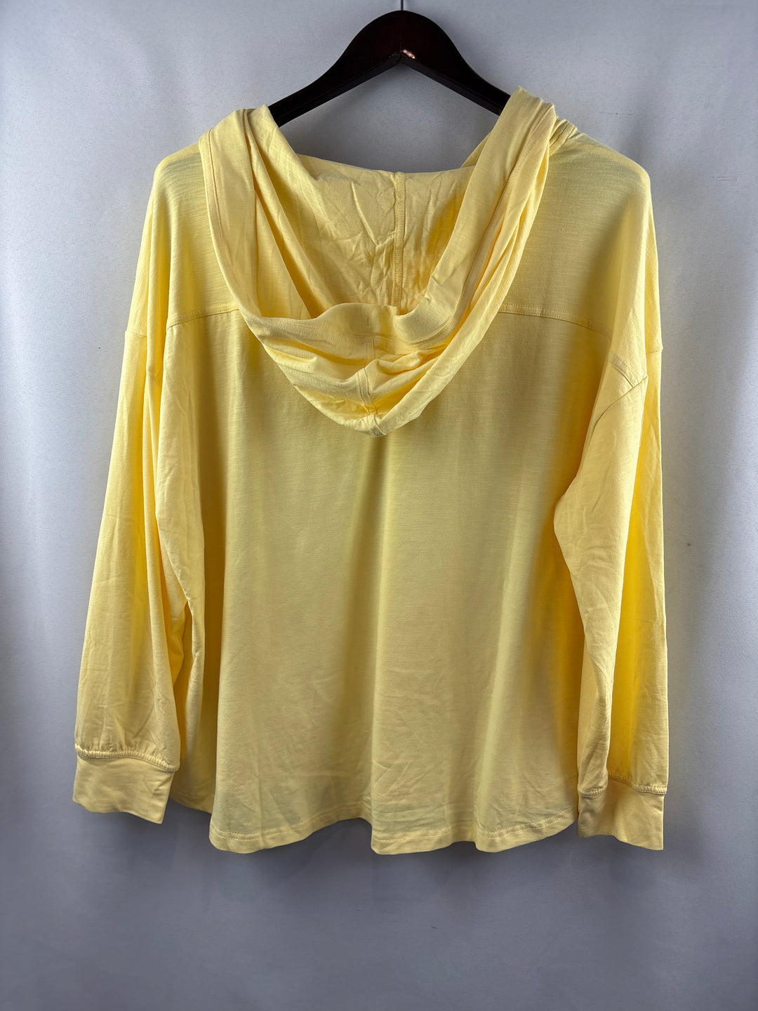 Women’s Belle Lim Gravel XL Butter Yellow Hoodie