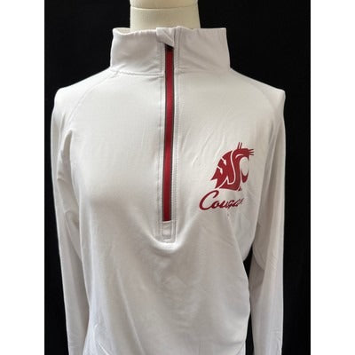 Women’s J America White Cougars Sweater Sz XL