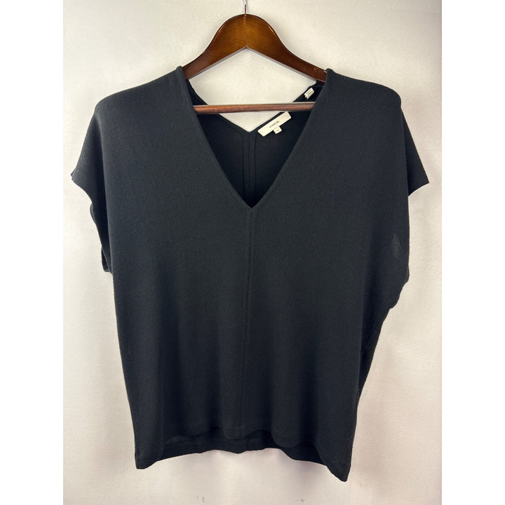Women’s Vince. XS Black Short Sleeve Blouse