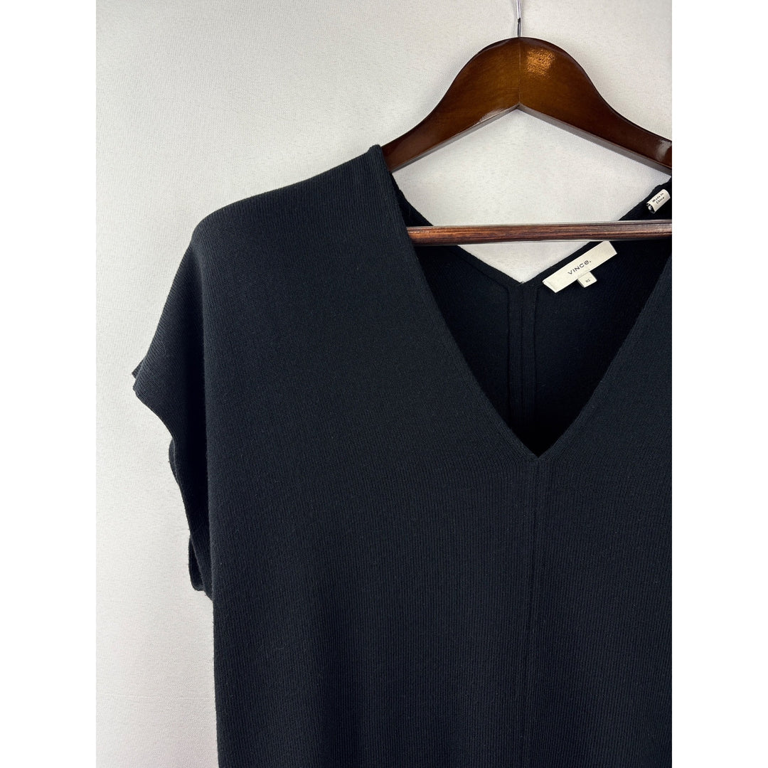 Women’s Vince. XS Black Short Sleeve Blouse