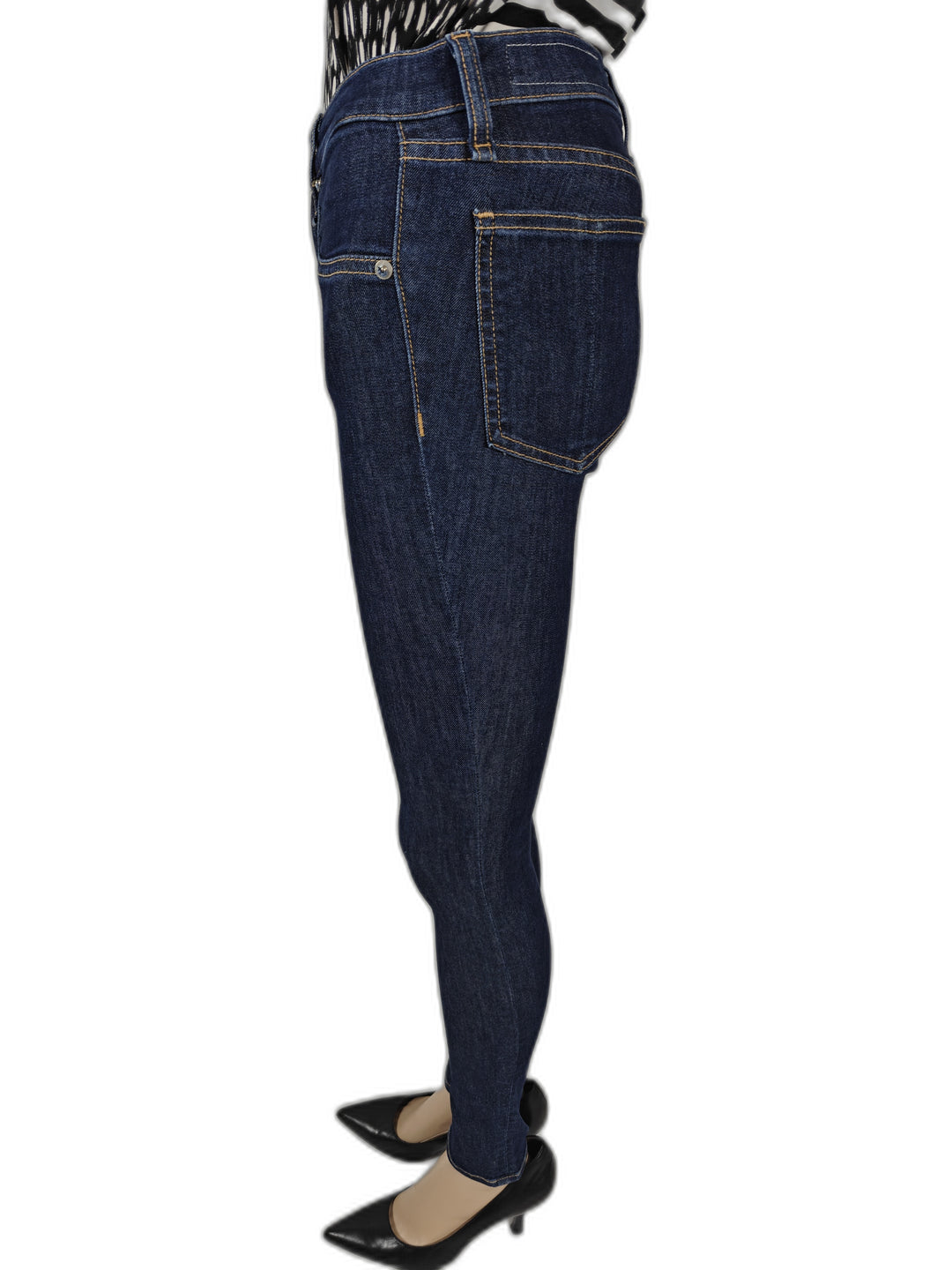 Womens Rag &amp; Bone Skinny Jeans Dark Wash Size 24