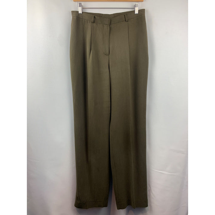 Women's Jones New York Green Dress Pants Size 8
