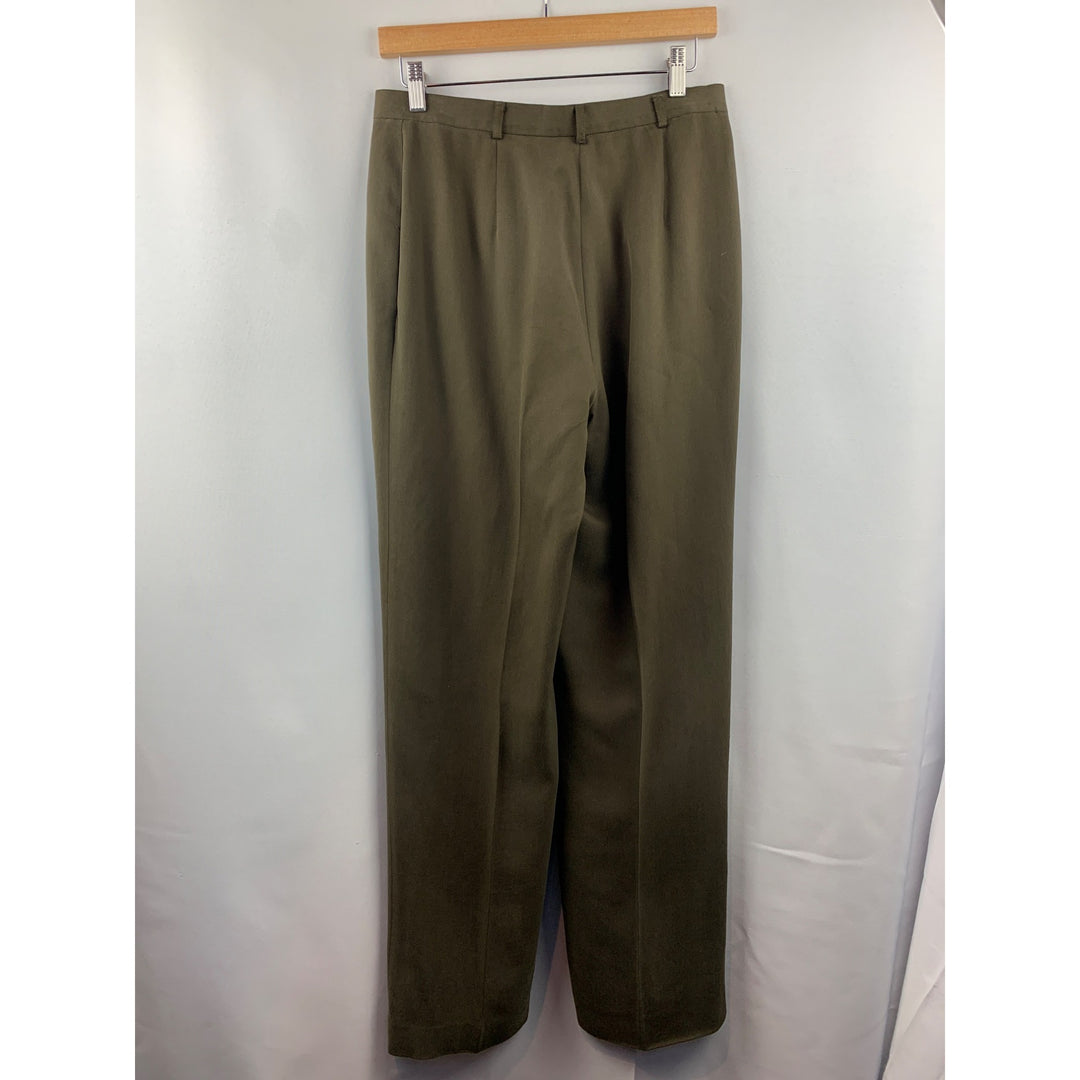 Women's Jones New York Green Dress Pants Size 8