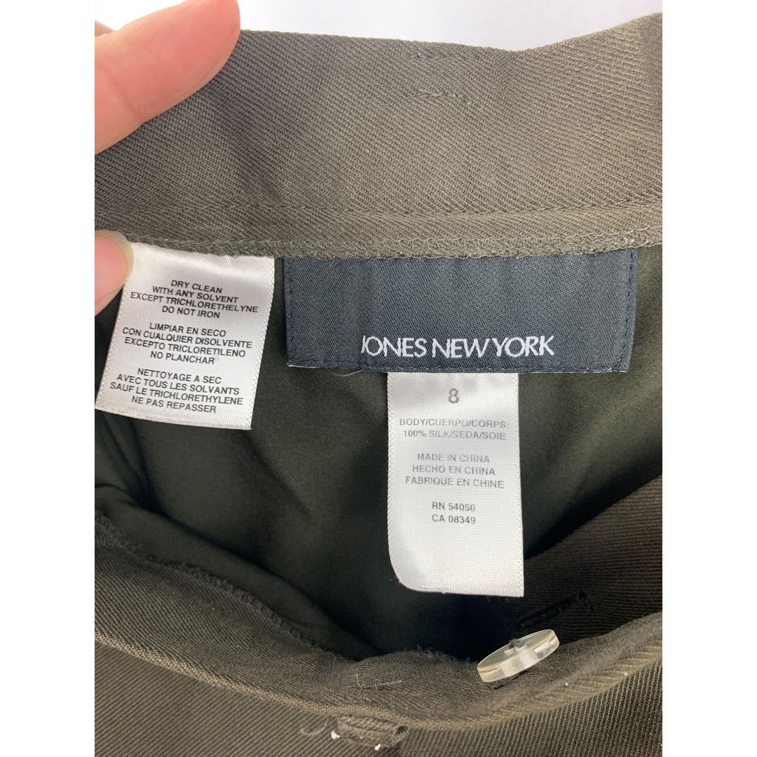 Women's Jones New York Green Dress Pants Size 8