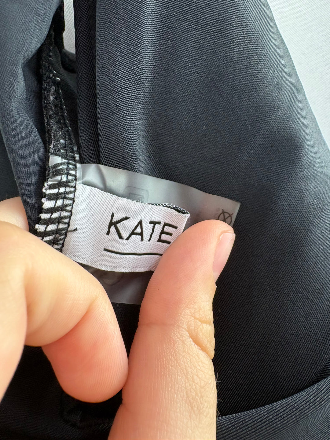 Women’s Kate Kasin Large Black Mini Sports Dress