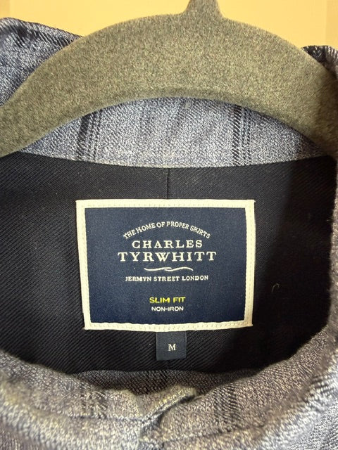 Charles Tyrwhitt Slim Fit Casual Check Shirt SzM