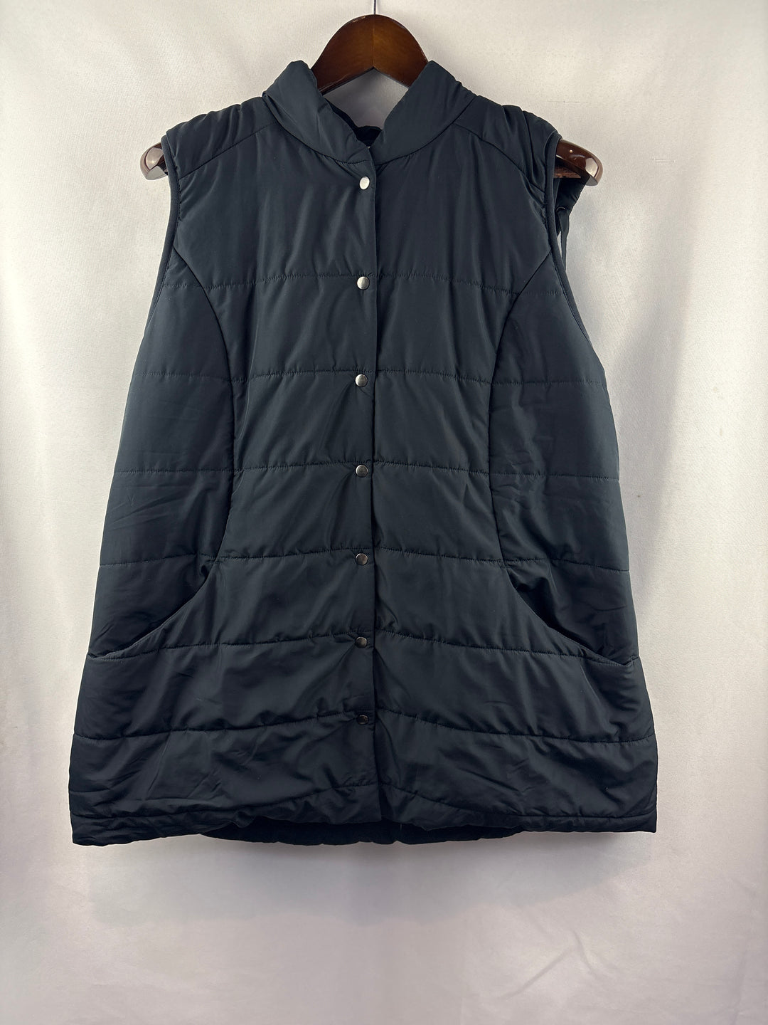 Women’s Coldwater Creek XL Black Puffer Vest