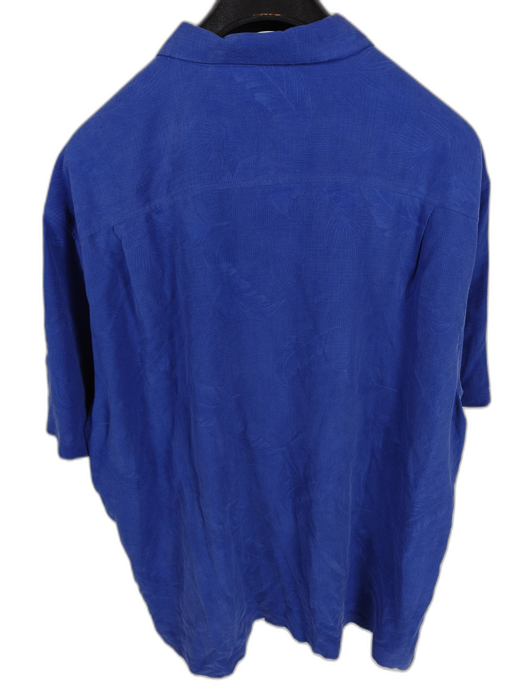 Mens Tommy Bahama Rio Fronds Silk Shirt Mazarine Blue 3XT