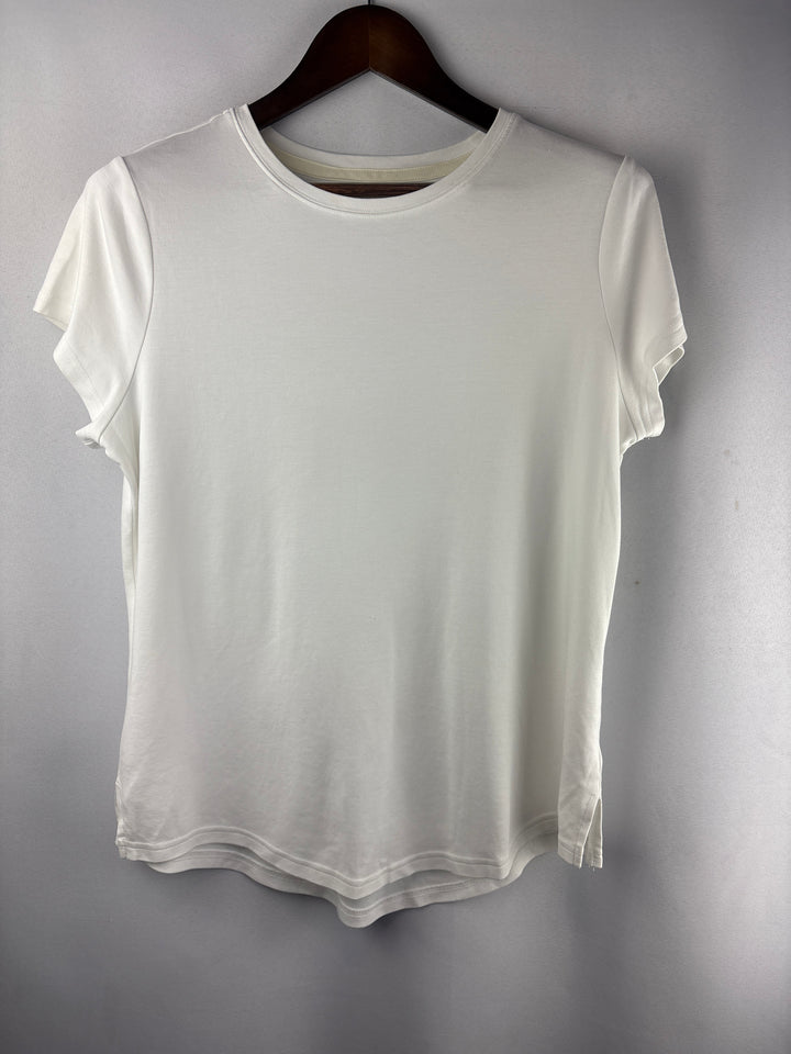 Women’s Isaac Mizrahi Live Large White T-Shirt