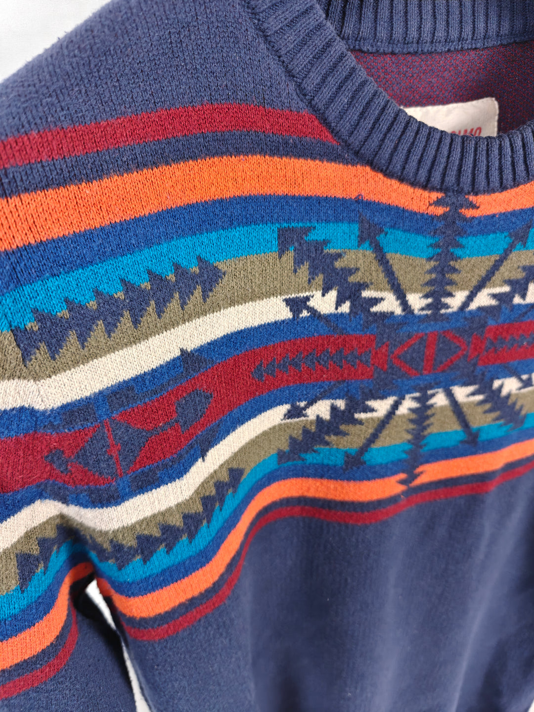 Womens Mossimo Supply Co Sweater Navy Southwestern Size S