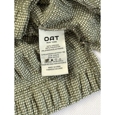Oat New York Womens Textured Short-Sleeve Button-Up Cardigan Sweater M